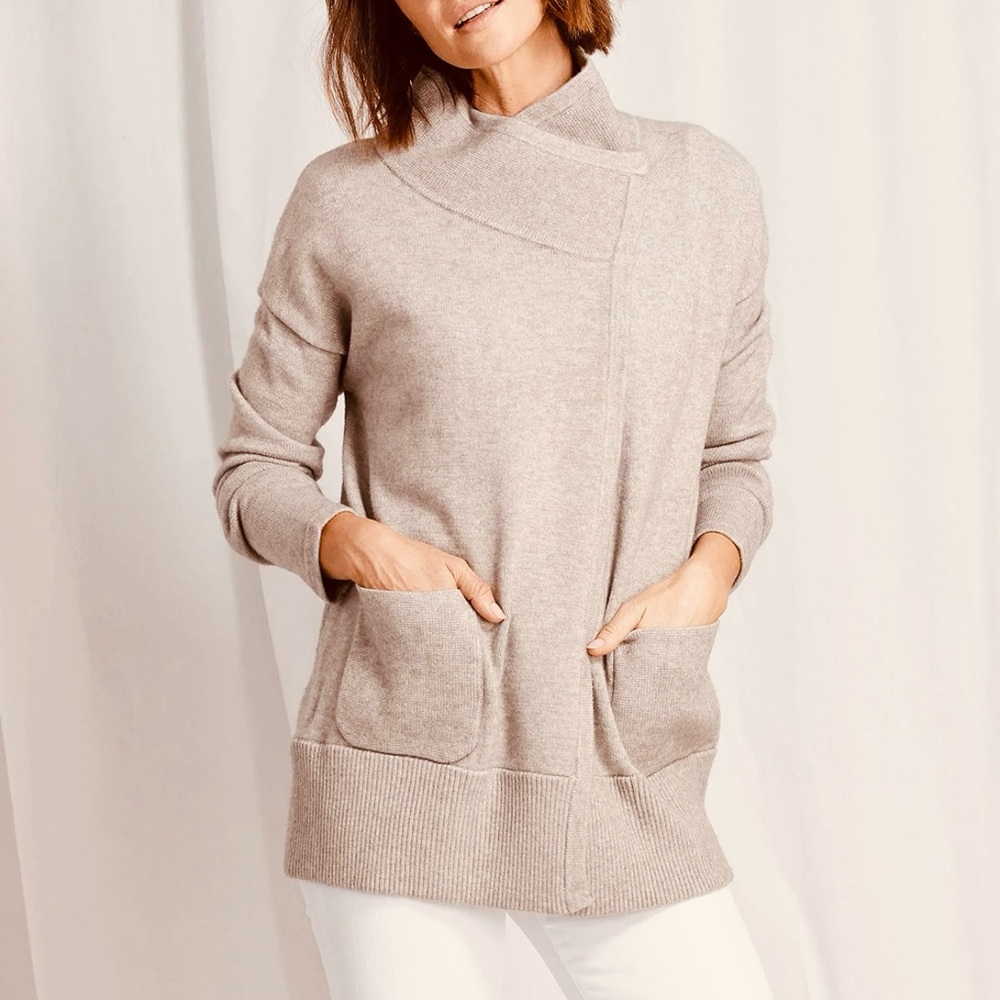 WHITE & WARREN

W&W COZY POCKET COATIGAN